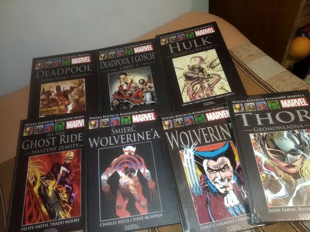 Komiksy WKKM Marvel zestaw, kolekcja