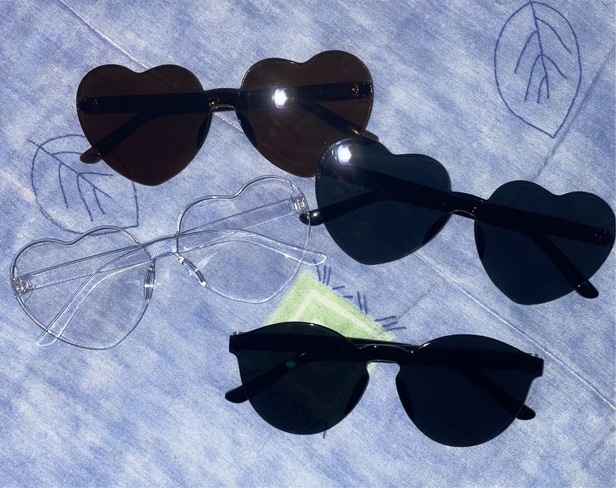 Óculos de sol festivaleiros