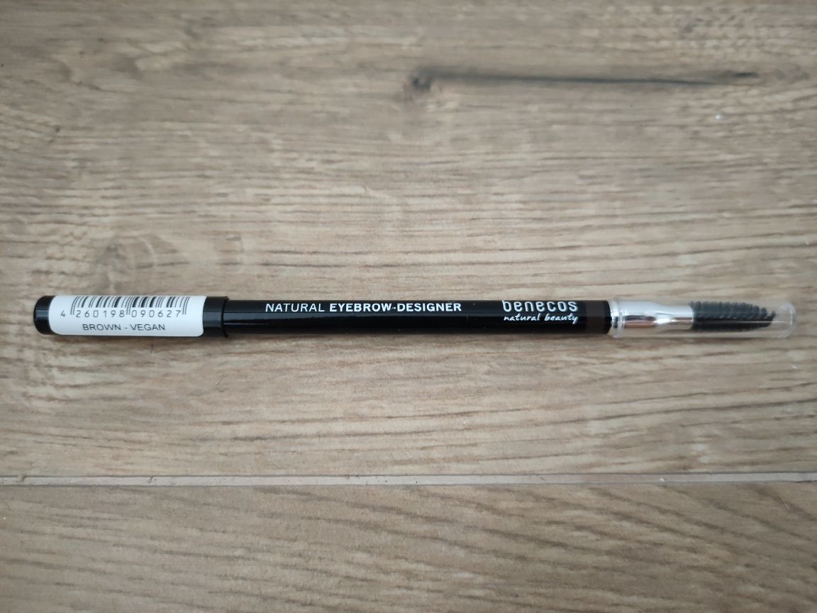 BENECOS Naturalna kredka do brwi CHŁODNY BRĄZ i kredki do oczu