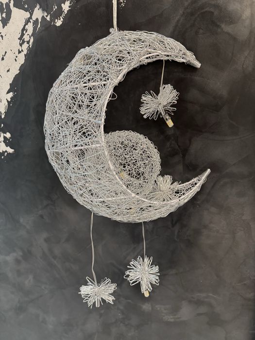 Kampa sufitowa/ żyrandol w ksztalcid księżyca