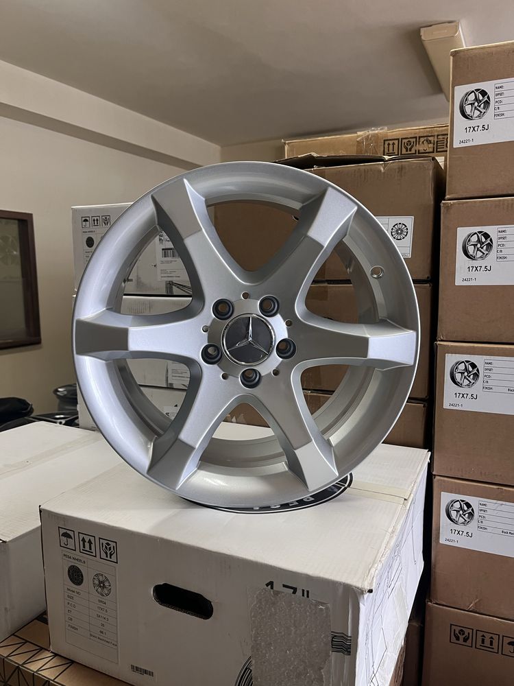 Jantes 17” 5x112 2+2 Originais Mercedes W203 Classe C Hoedus