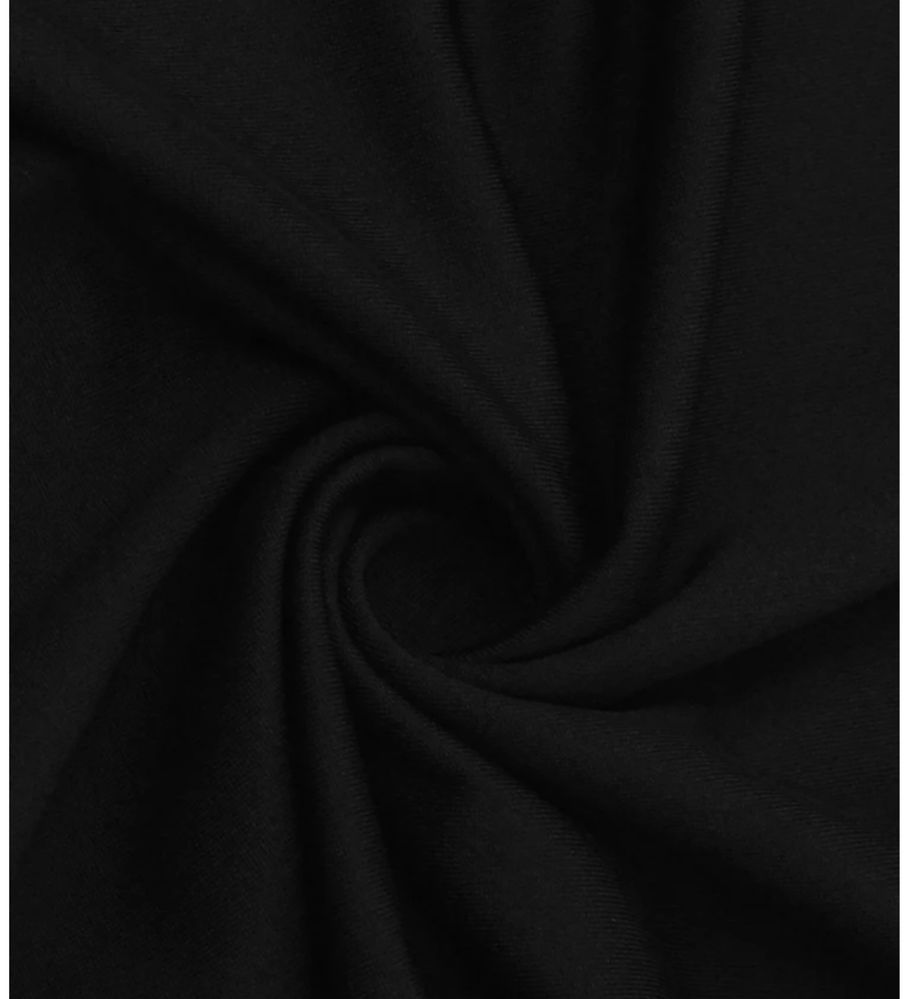 Платье в пол чёрное