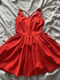 Sukienka czerwona na wesele