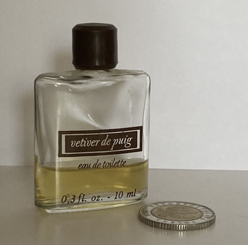 Antonio Puig Vetiver de Puig EDT 10 ml, mini perfumy, miniaturka