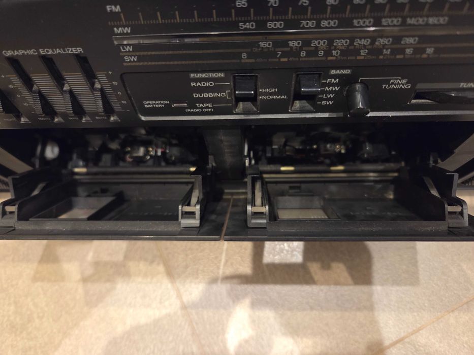 Mini wieża Sony vintage lata 80 PRL dla kolekcjonera