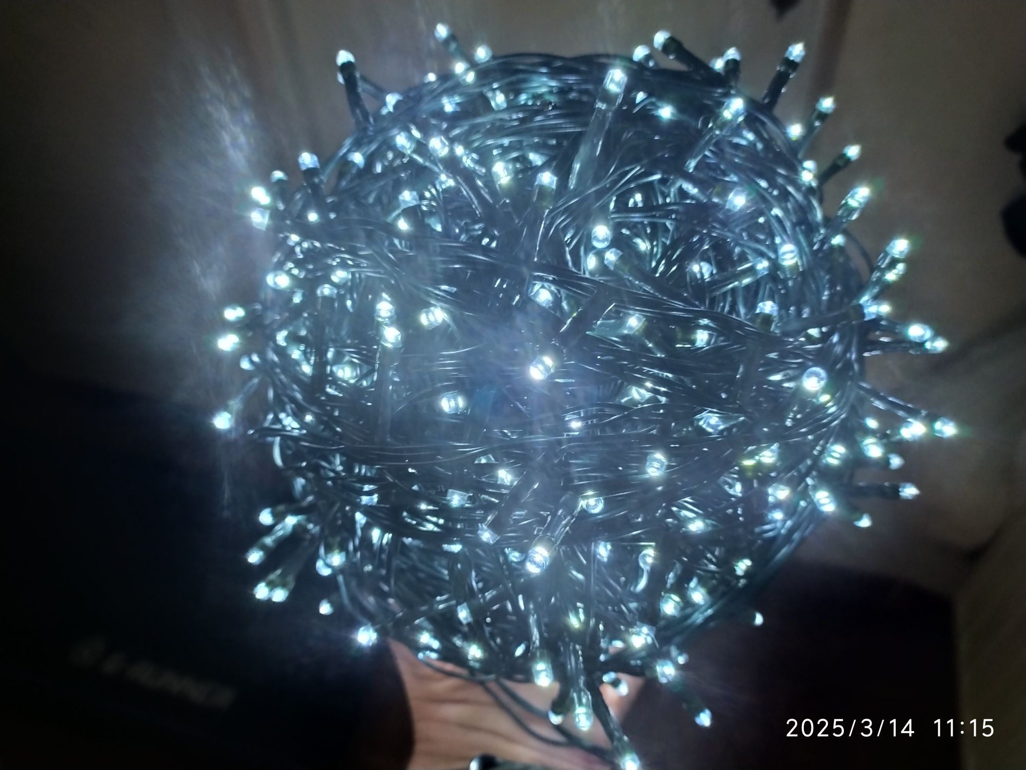 Lampki choinkowe LED 100 m .