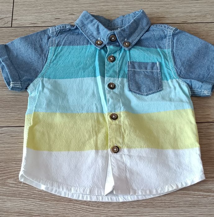 F&F Koszula dla chłopczyka, r. 68, 3-6 miesięcy