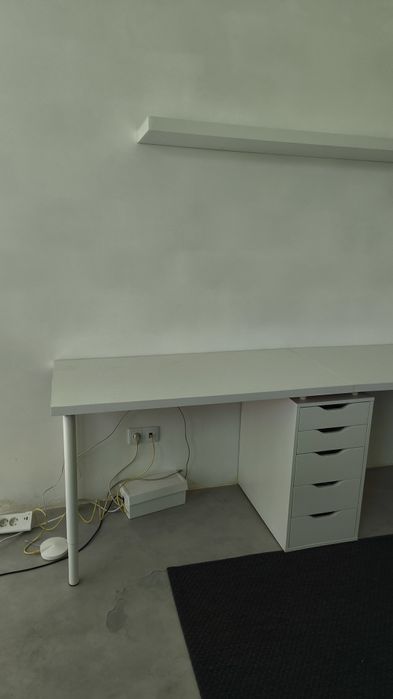 LAGKAPTEN / ALEX secretária, branco, 120x60 cm - IKEA