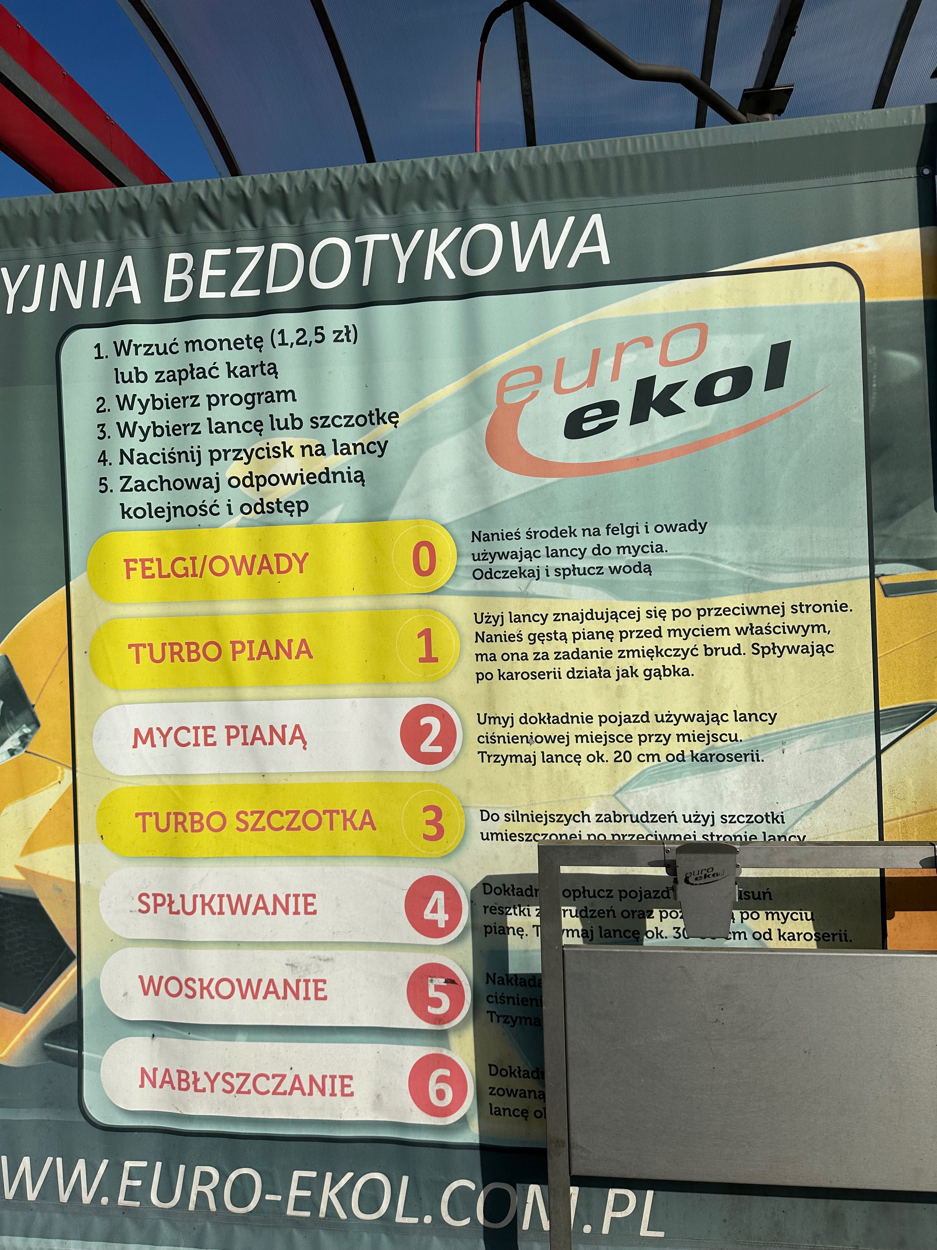 Super okazja ! Sprzedam - Myjnia bezdotykowa  EURO-EKOL super okazja