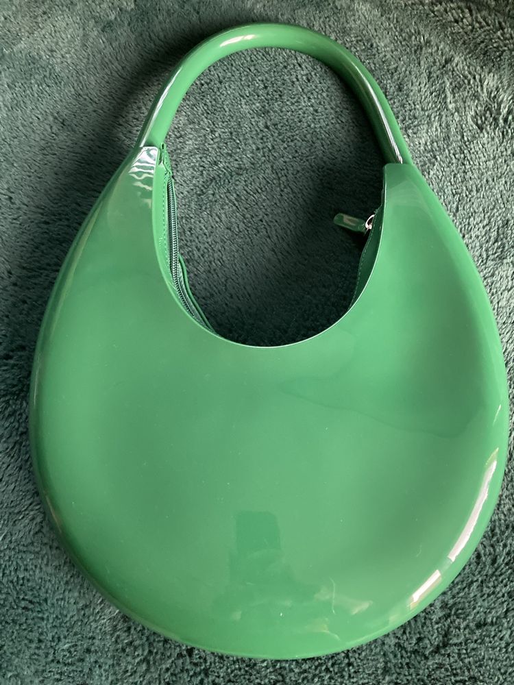 Zielona torebka silikonowa
