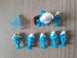 Figurki stikeez z Lidla Smerfy Smurfy Ważniak zestaw Osiłek
