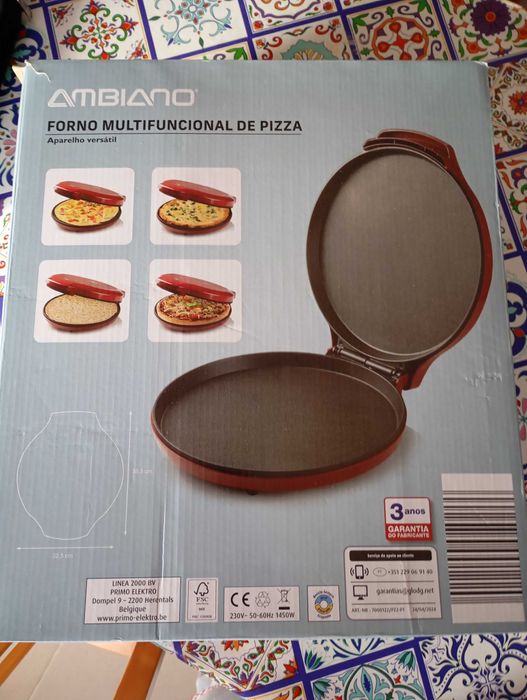 Forno multifuncional de pizza