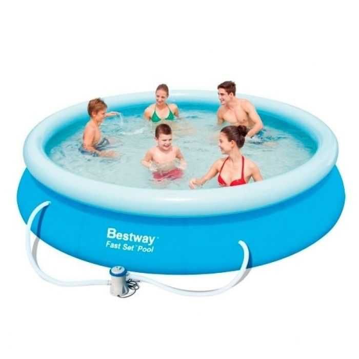 Piscina Bestway (366X76) + Bomba e Filtro e Lonas de Protecção | NOVO