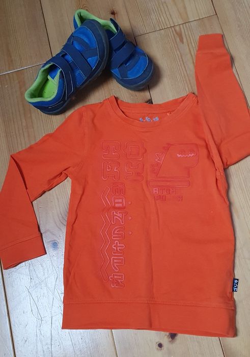 Chłopięca bluzka z długim rękawem rozm 116