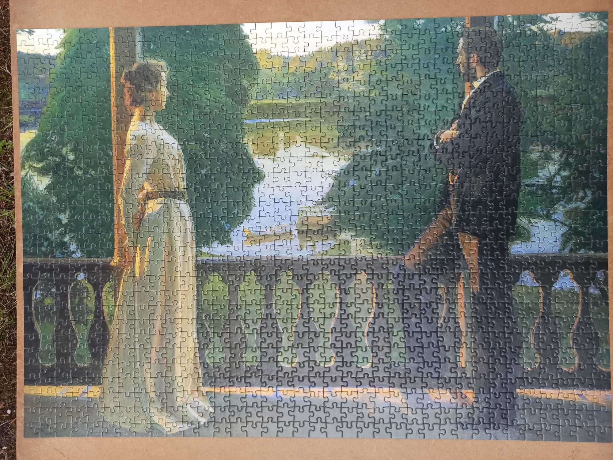 Puzzle Ravensburger 1000 - R. Bergh - Nordisk Sommarkväll.