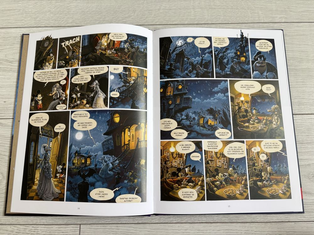 Komiks Horrifikland Przerażająca przygoda Myszki Miki
