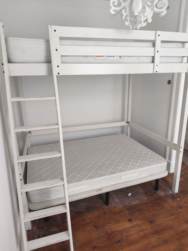 2x (Beliche de casal + 2 colchoes 140x200)