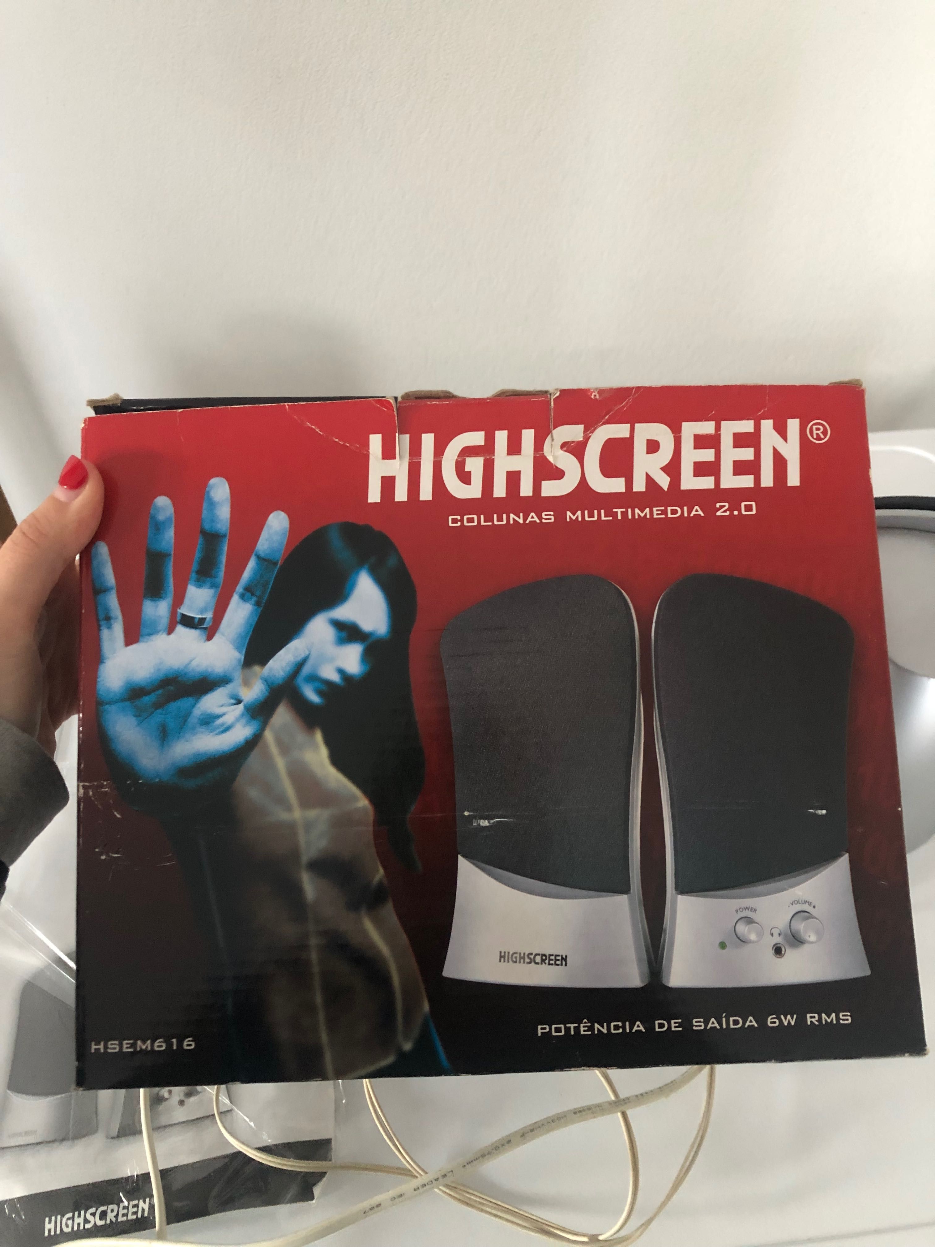 Colunas de som multimédia Highscreen