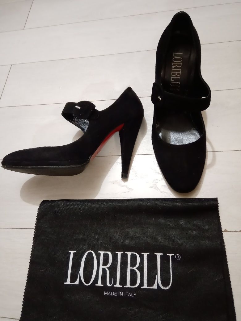 Итальянские замшевые туфли loriblu. Статусный бренд. Оригинал.
