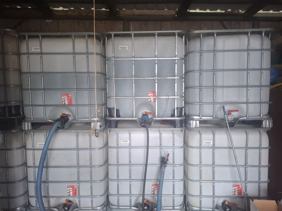 Mauzer 1000l Nowe zbiorniki Woda ropa