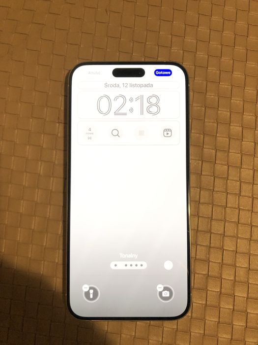 iPhone 15 pro max silver 256GB