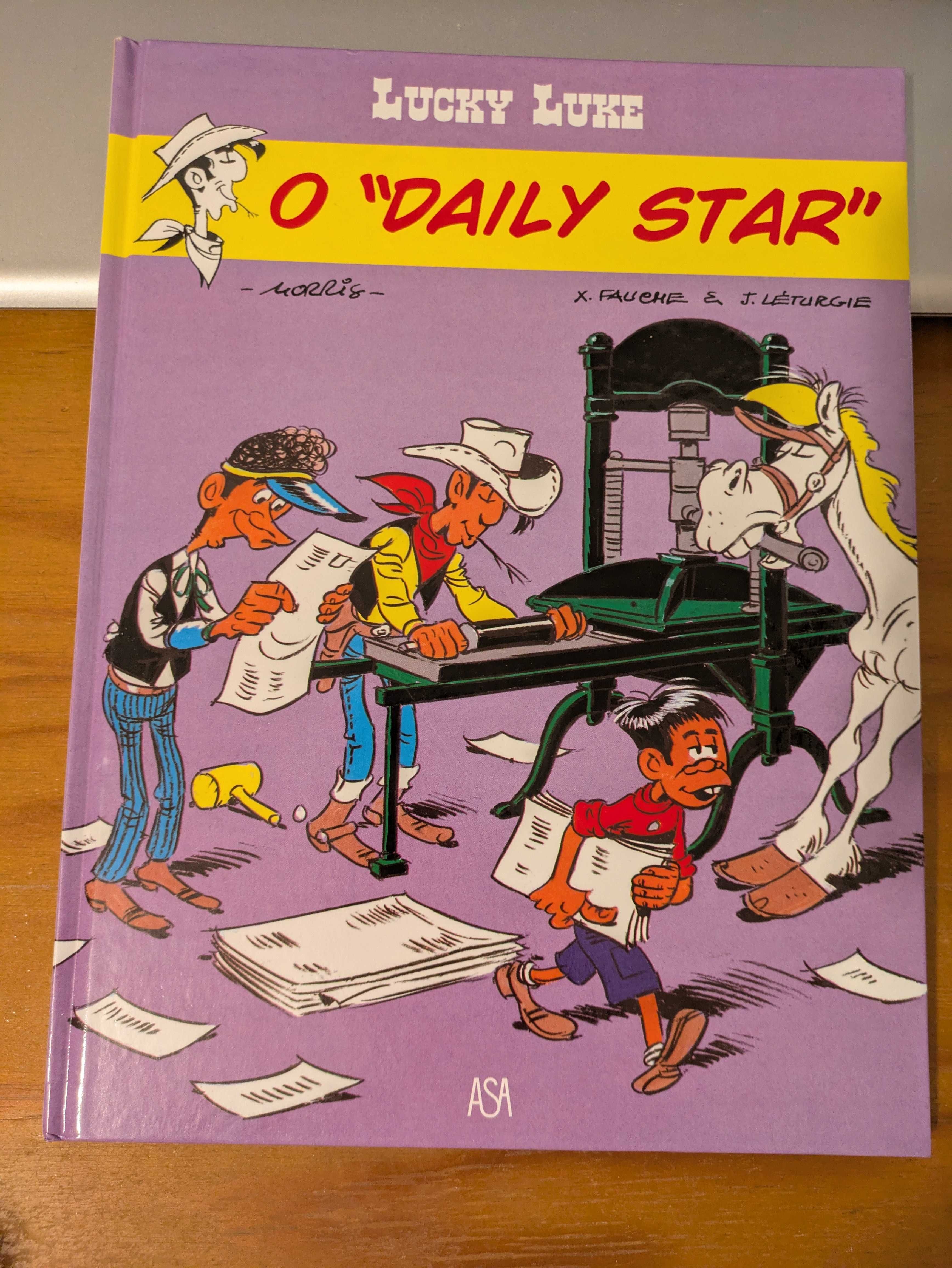Xavier Fauche & Jean Léturgie – Lucky Luke – O "Daily Star"