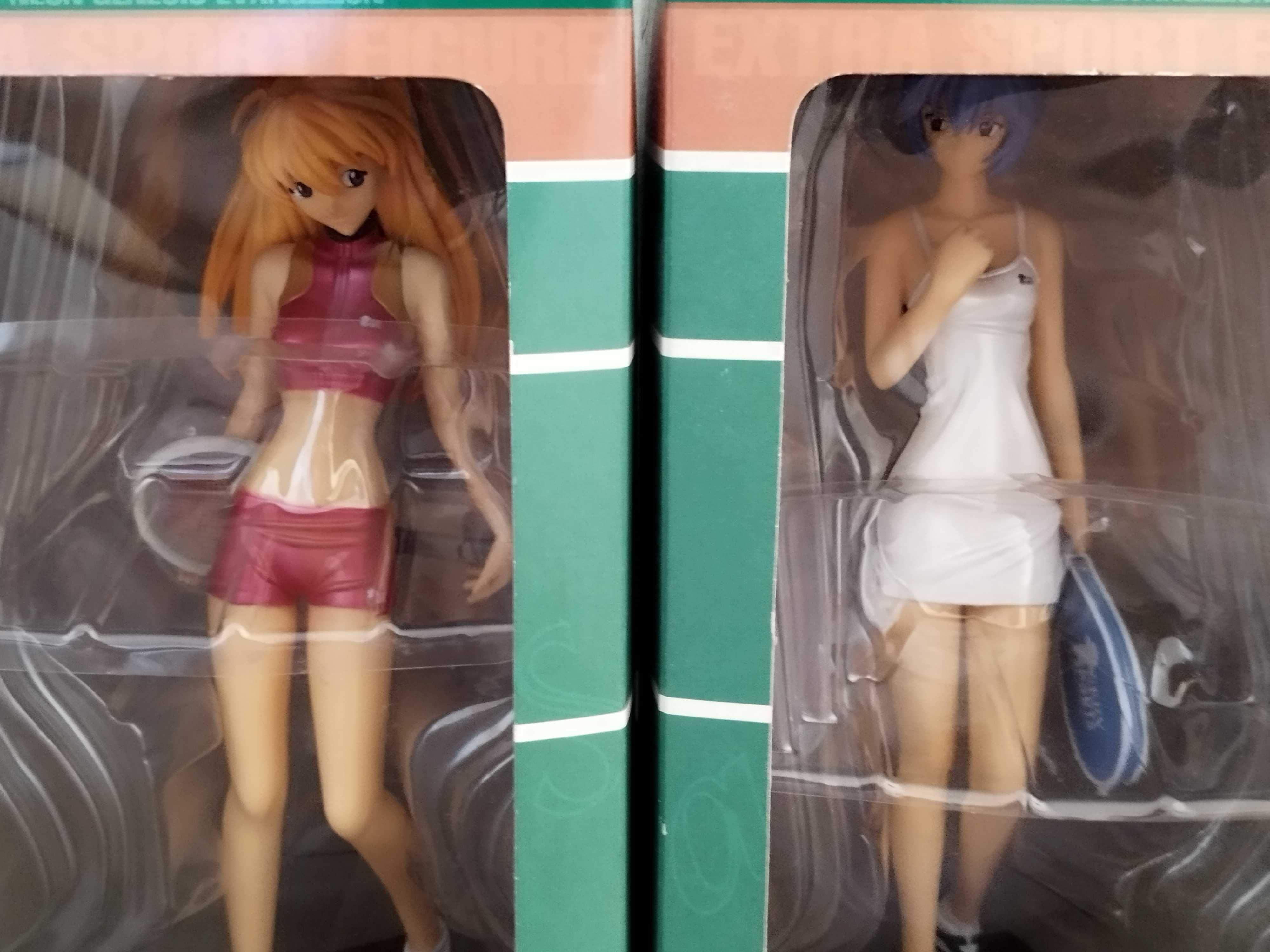 Vendo Conjunto Figuras Evangelion Asuka Rei Sega
