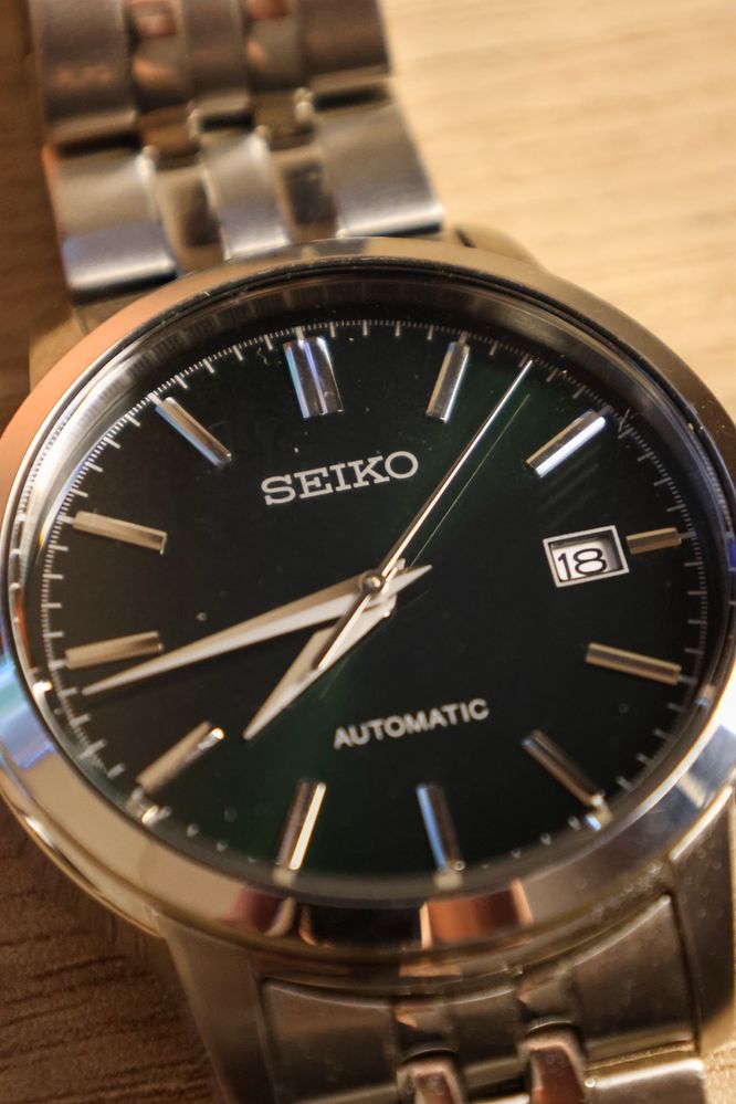 SEIKO Automático SRPH89K1 – Mostrador Verde