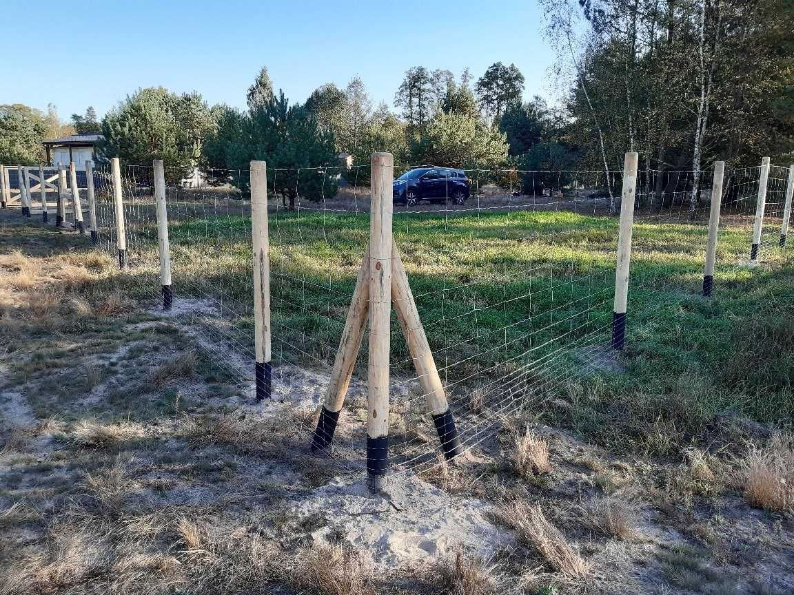 Ogrodzenia tymczasowe, budowlane z siatki leśnej 15ZŁ/mb