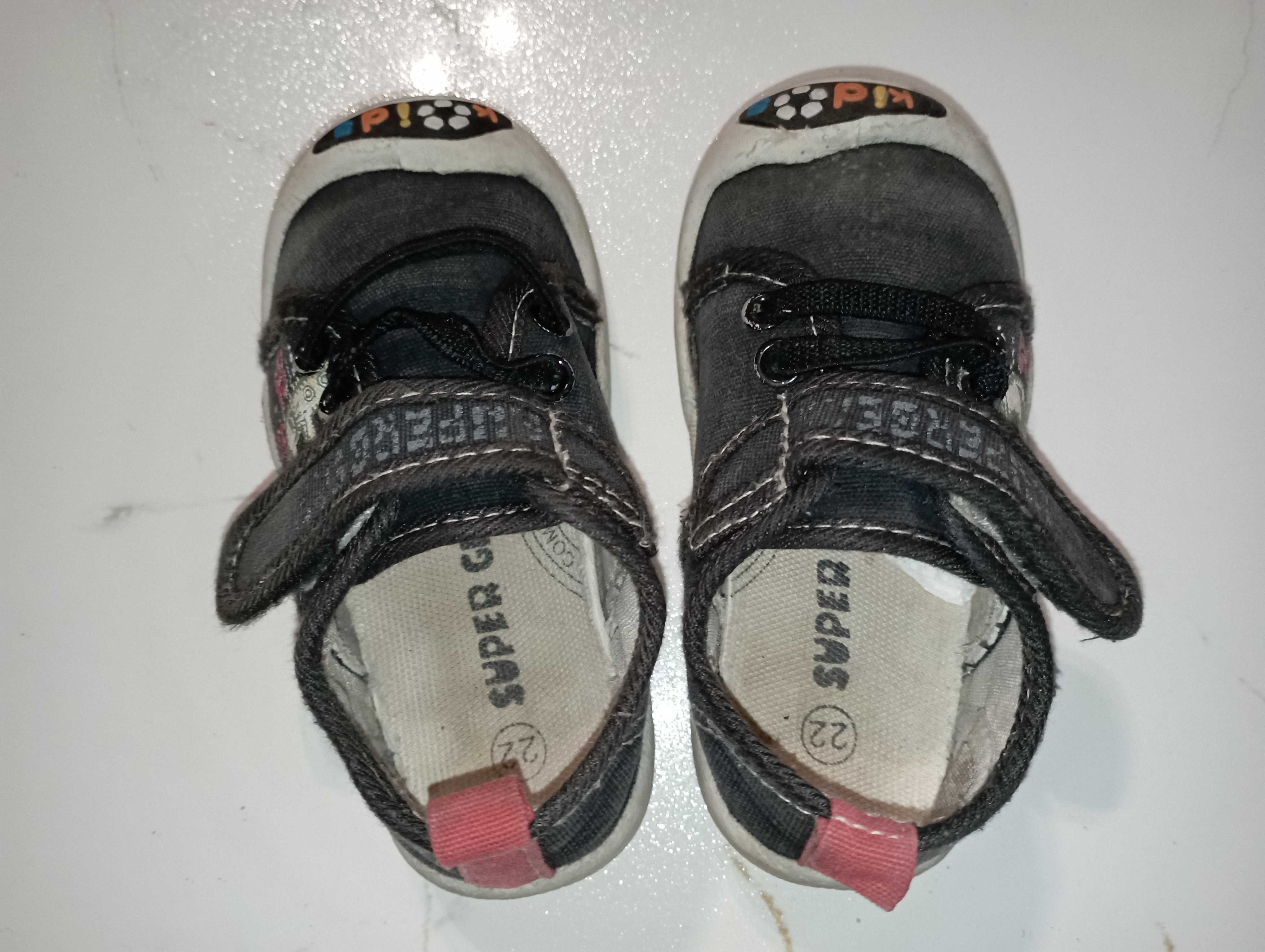 Buciki, Tenisówki po domu r. 22, wkładka 12,5cm KIDS