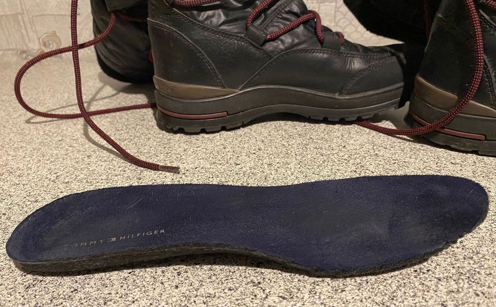 37 р Сапоги дутики термо TOMMY HILFIGER, дешево.