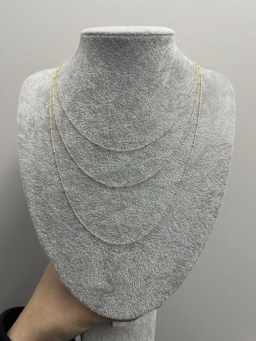 Złoty łancuszek złota celebrytka 45 cm 50 cm 55 cm próba 585