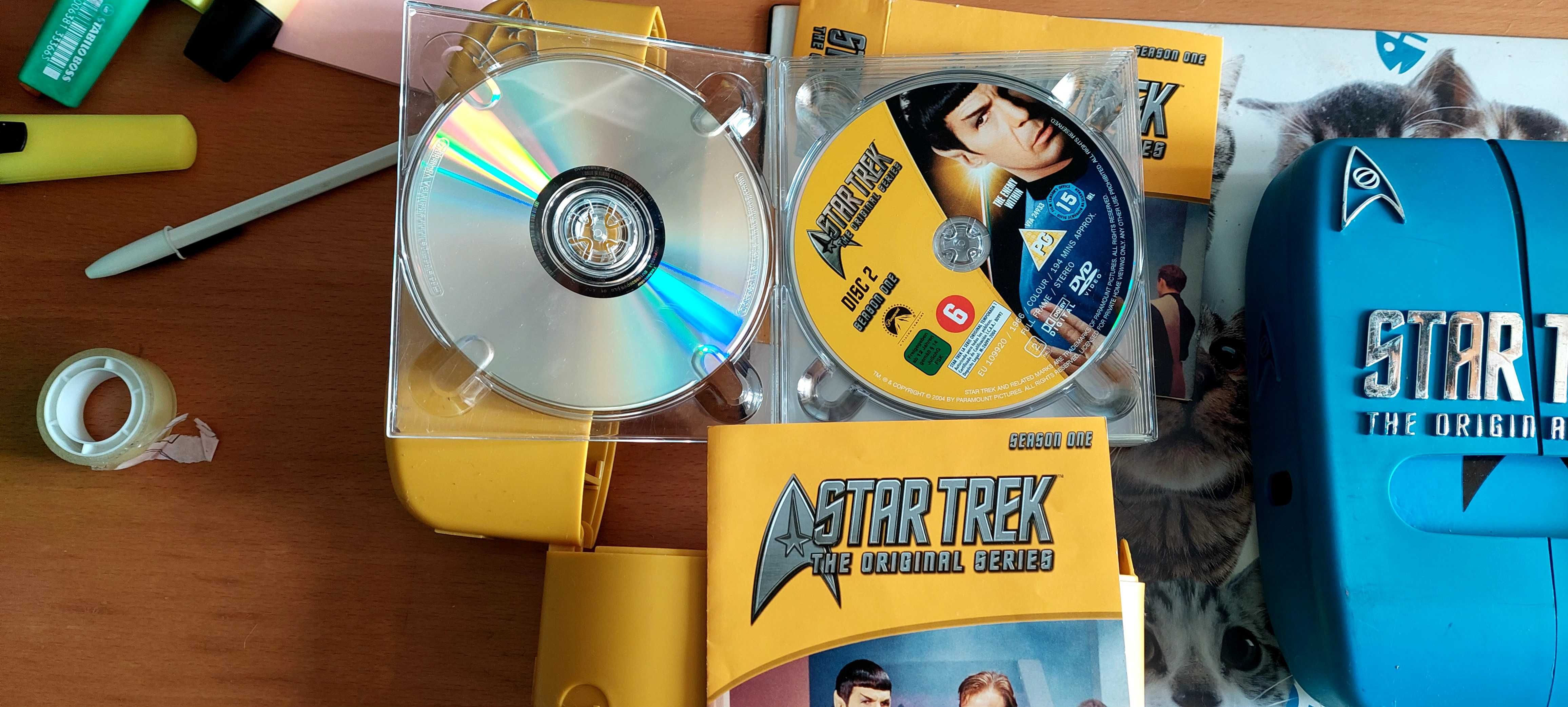 Vende DVD's Star Trek