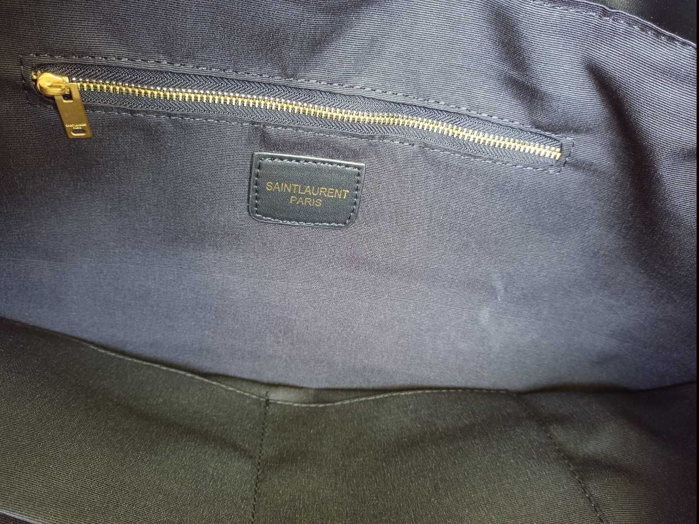 Torebka shopperka YSL saint laurent paris czarna nowa