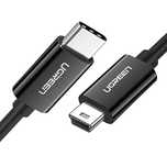 Kabel Ugreen Us242 Usb-c (męski) / mini Usb (męski) 1 m - czarny