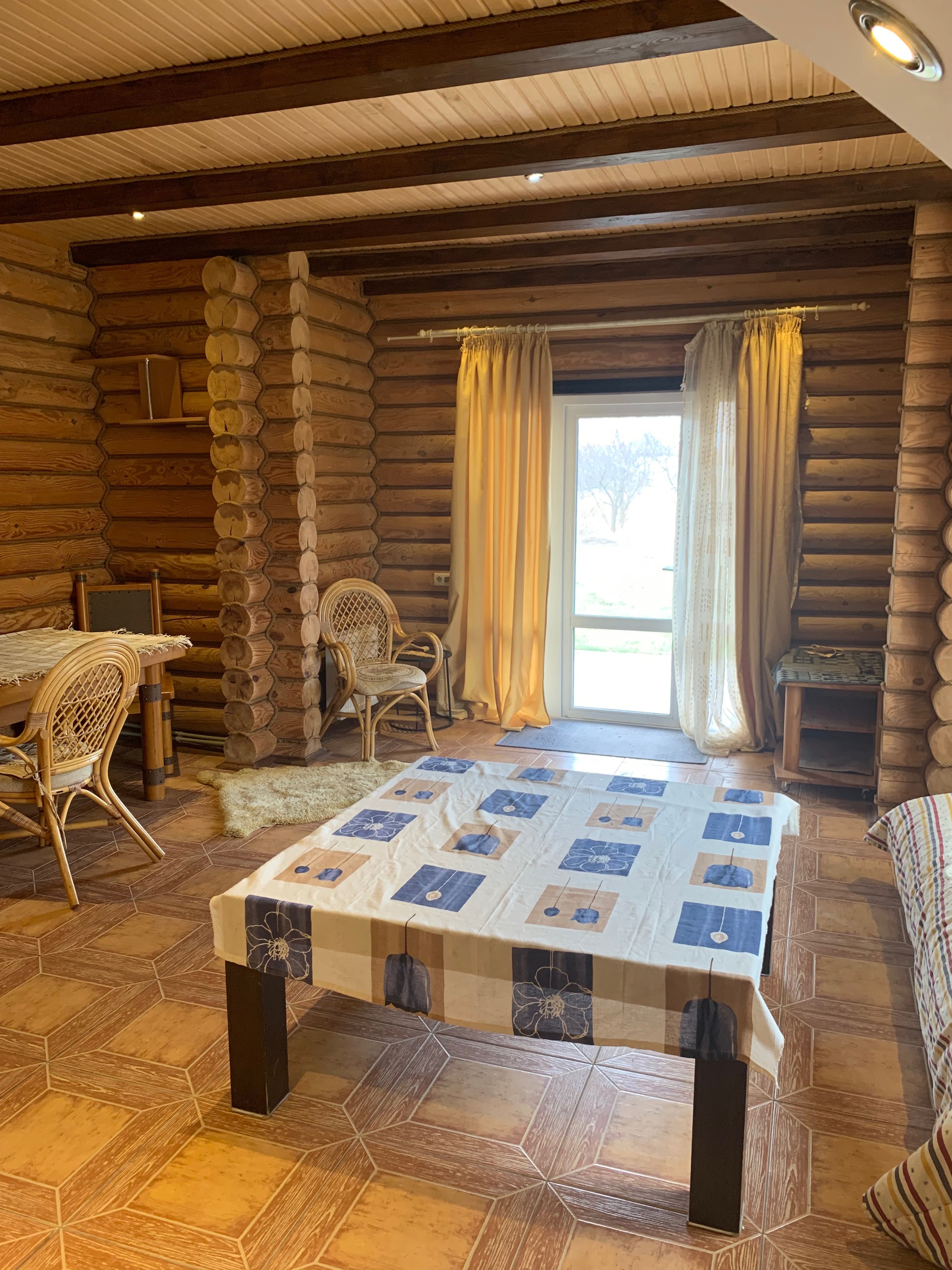 Сертифікат- ТАК! Жилий зруб з газом, біля озера! БЕЗ КОМІСІЇ