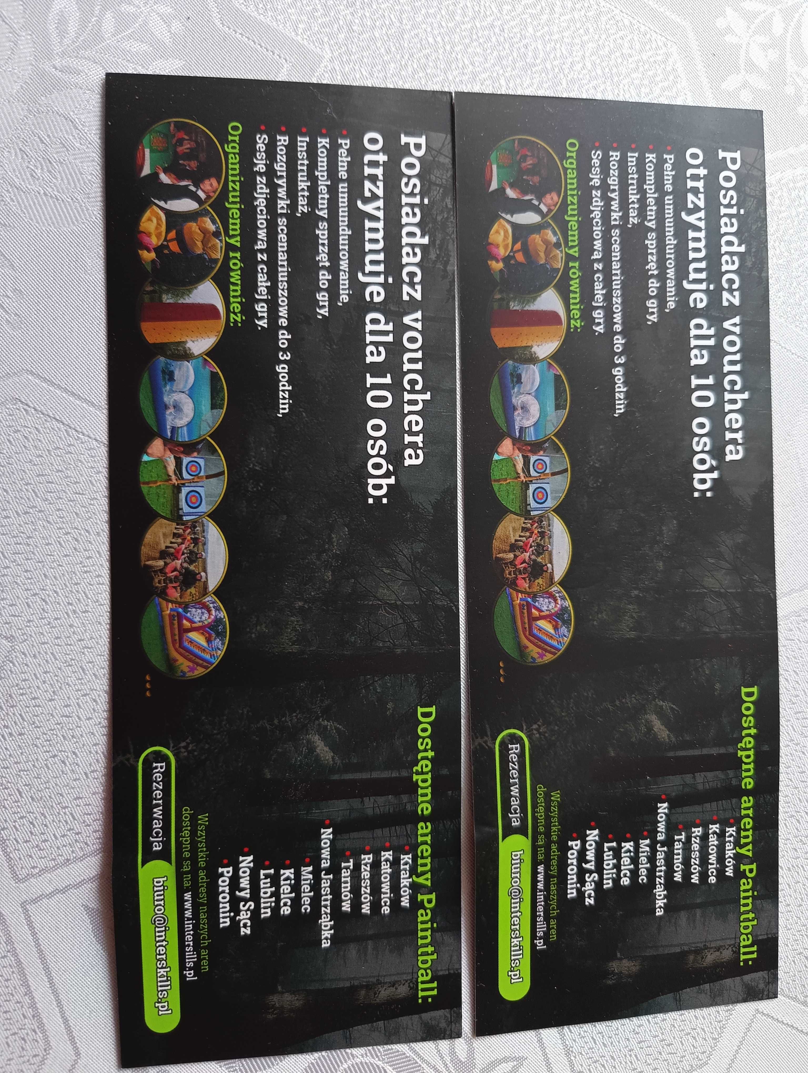 Vouchery na paintball