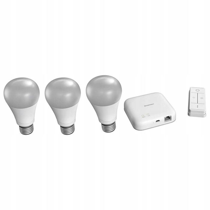 Smart home Livarno Zigbee żarówki LED Silvercrest Zestaw startowy
