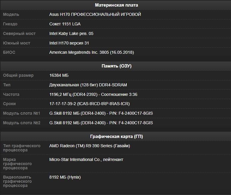 Системный блок intel і5 7500, видеокарта msi gaming R9 390 8gb.