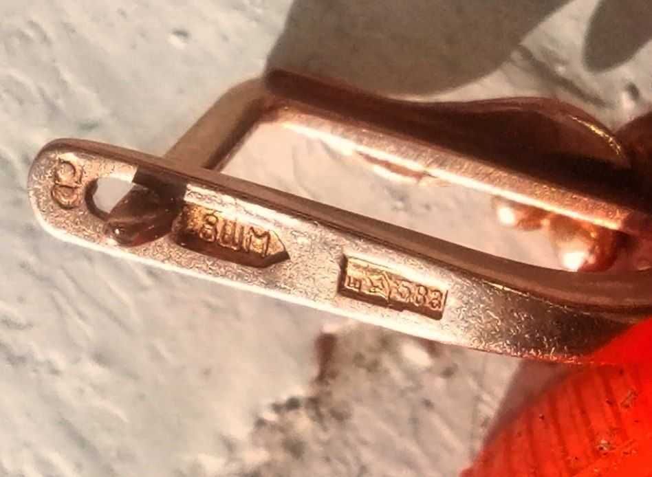 Сережки 583" в хорошому стані