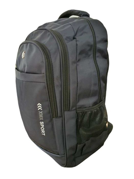 Nowy pojemny duży plecak turystyczny miejski solidny granatowy 50l XL