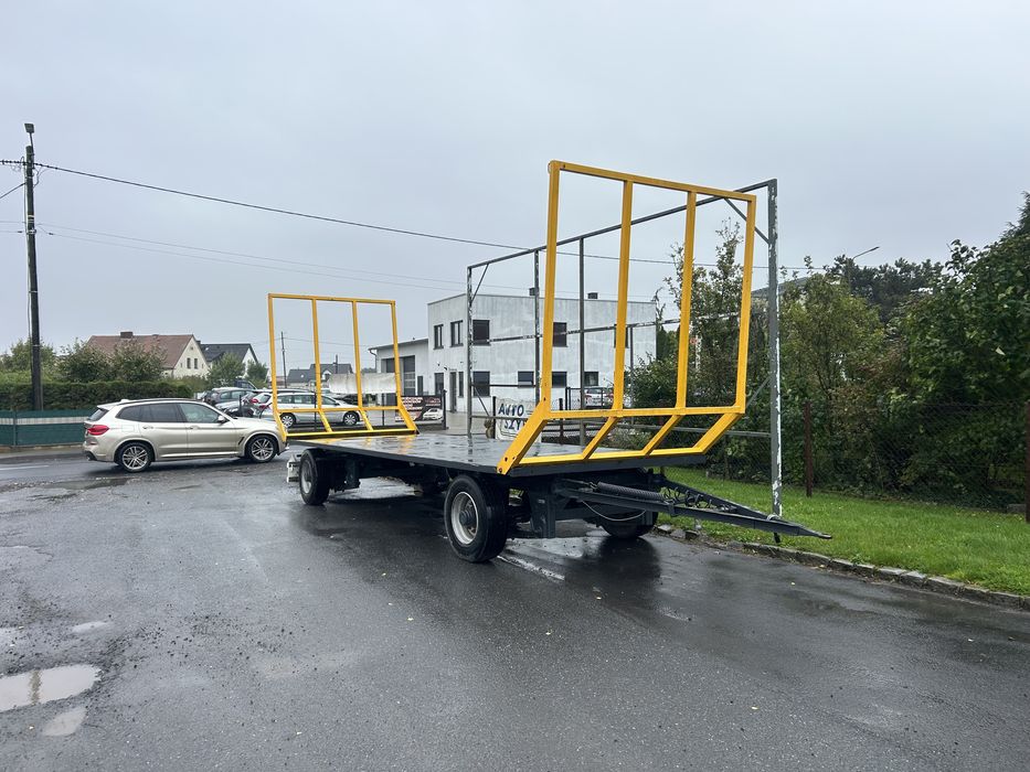 Przyczepa do bel słomy sianokiszonki DMC 16 T