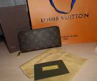 LOUIS VUITTON Zippy Portfel na present, skóra 01667