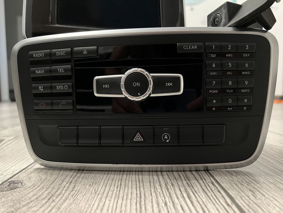 Komplet mercedes w176 radio kamera wyświetlacz