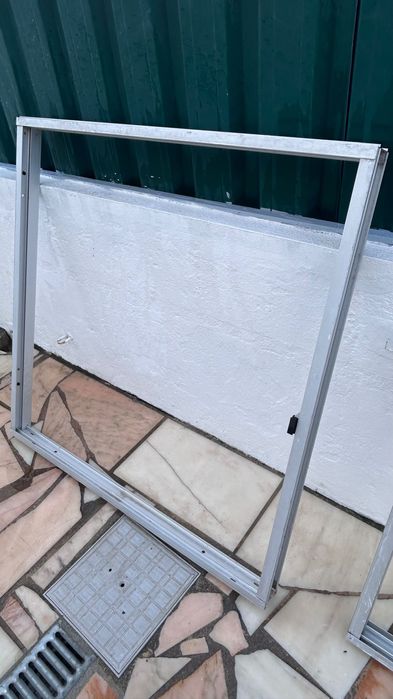 Janelas em alumínio usadas