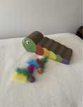 Conjunto arranhador gato + 2 brinquedos