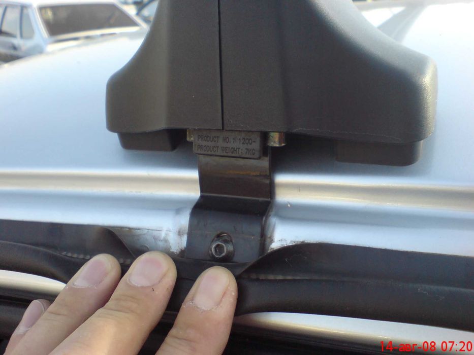 Багажник на крышу Нива Шевроле, Лада Калина, Daewoo Lanos, Nubira.