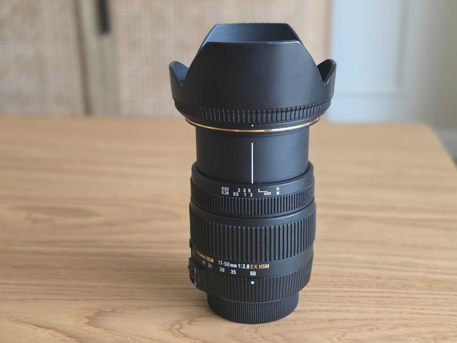 Obiektyw Sigma 17-50 mm F2.8 EX OS HSM najtaniej Nikon