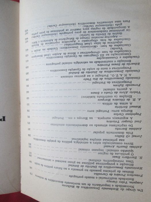 1º Congresso da Oposição Democrática - Teses, Aveiro, 1973