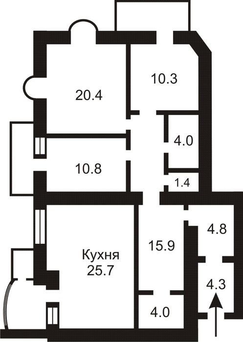 Продаж без % 3к квартира в Бучі ЖК Паркова оселя